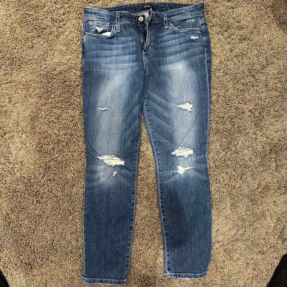 Joe Jeans regular rise straight leg cut